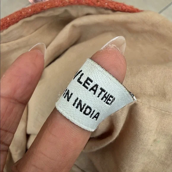 RAJ Anthropologie Woven Carpet Kilim Messenger Crossbody Bag Made in India - Picture 10 of 10